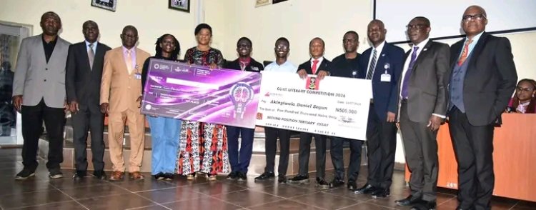 FUTA VC Applauds Students for Outstanding Performances in National Competitions