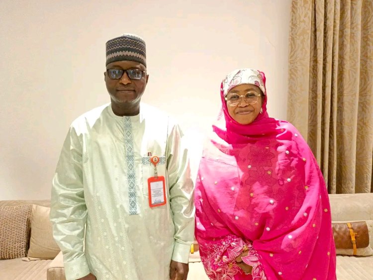 ADSU Vice-Chancellor Pays Courtesy Visit to Adamawa First Lady in Mubi