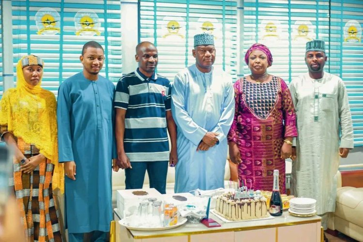 NCAT Management Celebrates Rector/CE on the Occasion of His Birthday