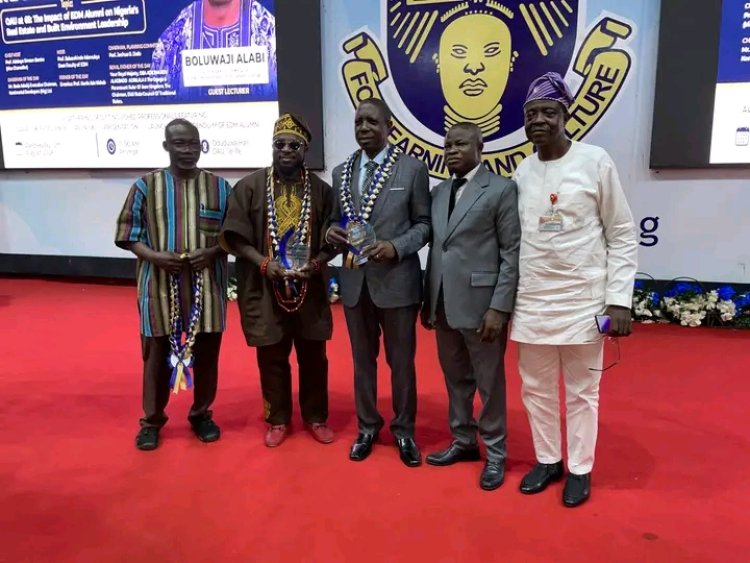 OAU Honours LAUTECH VC, Prof. Kalilu, for Contributions to Art, Scholarship and University Leadership
