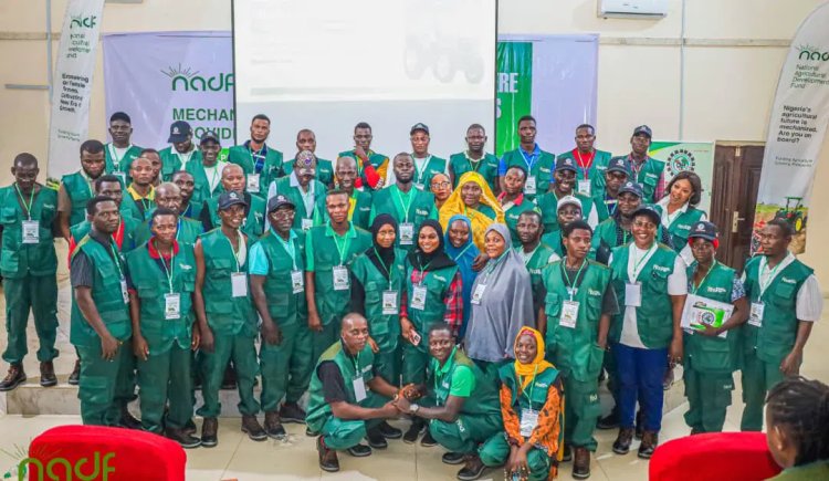 National Agricultural Development Fund NADF Graduates First Set of Trainees in National Agricultural Mechanisation Programme