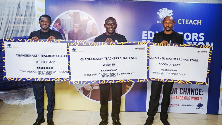 Three Lagos Teachers Emerge Winners of Ashoka Educators Innovation Showcase