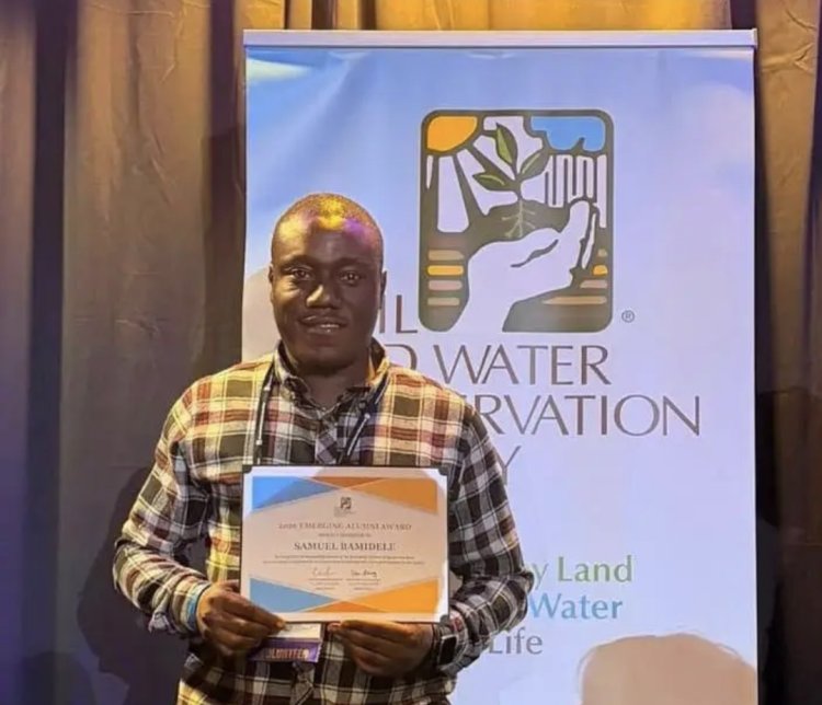 FUNAAB Alumnus Wins 2026 Global Conservation Leadership Award