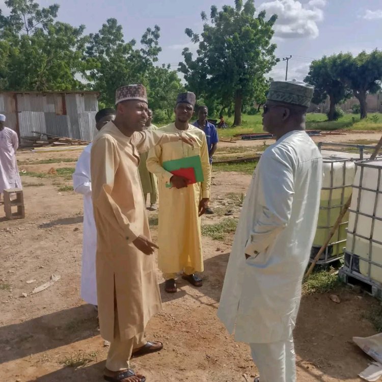 Gombe State University Vc Visits Faculty Of Agriculture, Malam Sidi Campus, Inspects Projects And Hostels