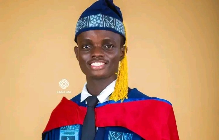 LASU Best Graduating Student Receives N10 Million Cash Prize for Academic Excellence