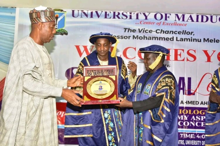 Governor Zulum Honours Umth Chief Medical Director At Unimaid’s 84th Inaugural Lecture