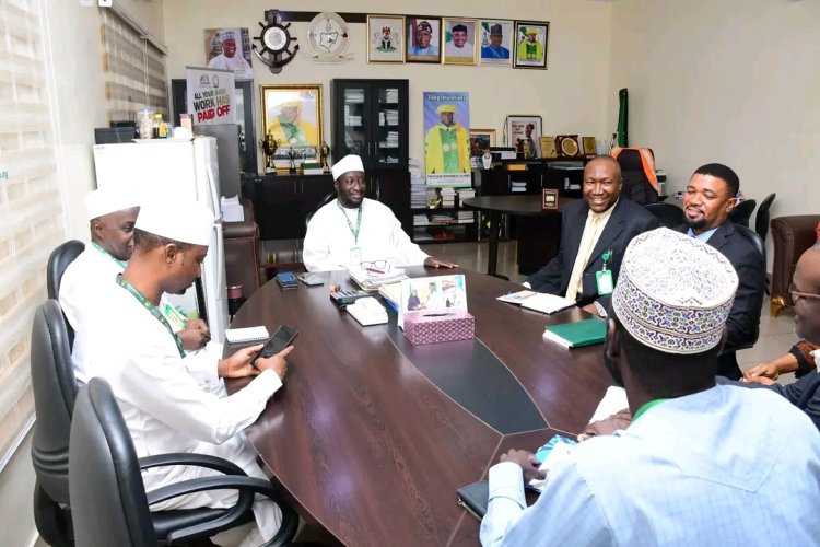 FULafia Vice-Chancellor Receives NAMDA Officials