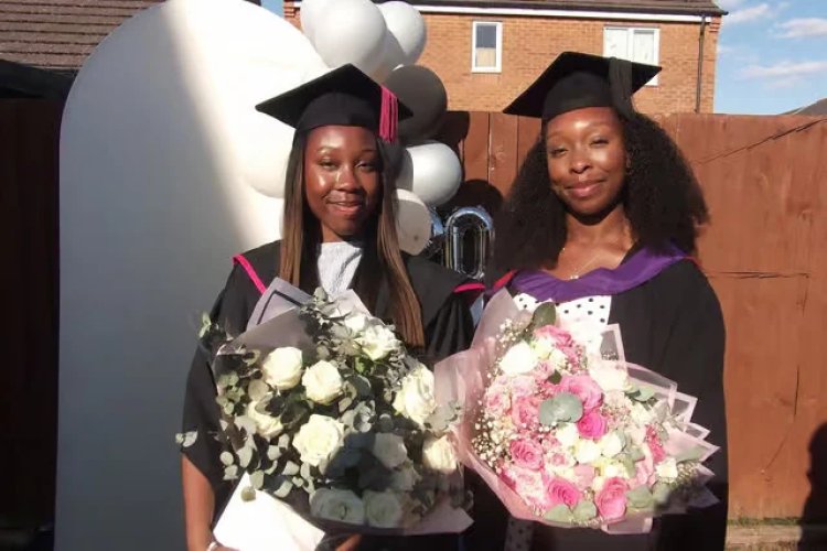 Nigerian Sisters Stephanie and Isabel Offor Graduate With First Class Honours From Nottingham Trent University