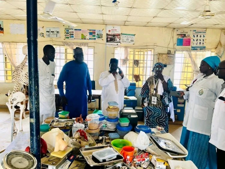 FAMSAS College Hosts Registrar of CHPRBN During National Practical Examination