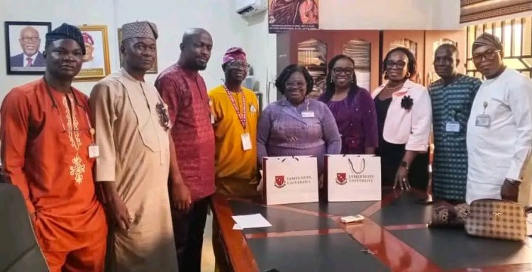 James Hope University VC Donates Economics Textbooks to AFUED Department