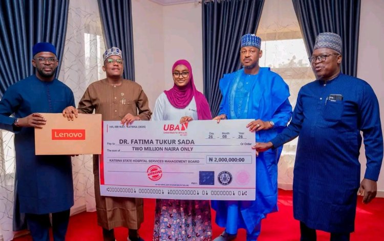 Governor Radda Rewards BUK Medical Graduates with Cash, Laptops and PG Sponsorship