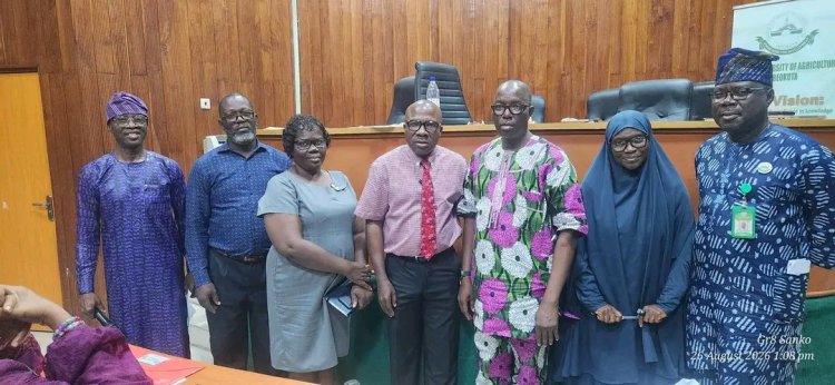 Senator Yayi Donates 2-Storey Hospital Complex to FUNAAB as University Holds Workshop on Ranking Metrics