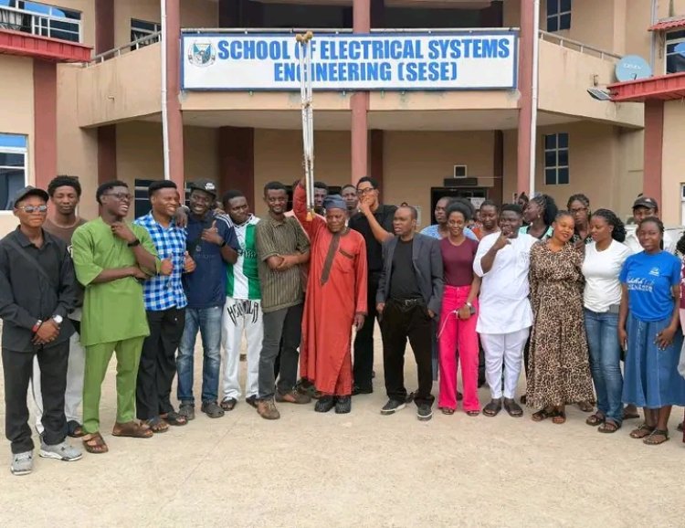 FUTA Biomedical Engineering Students Restore Mobility to Amputee Through Student-Led Prosthetics Project