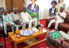 PAAU VC, Professor Salisu Ogbo Usman Pledges to Remain a Good Ambassador of Kogi State Polytechnic as Former Principal Officers Pay Courtesy Visit