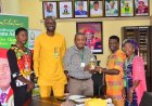 FULafia Students Present NSM Quiz Competition Prize to Management