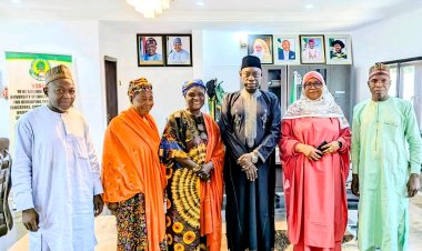VC Bunkure Receives Former ABU Coursemates in Zaria