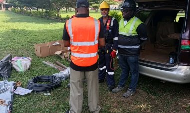 MTN Technical Crew Visits McPherson University for Facility Upgrade