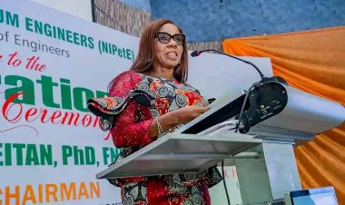 Engr. Dr. Yetunde Aladeitan, FNSE, Assumes Office as 6th NIPetE Chairman
