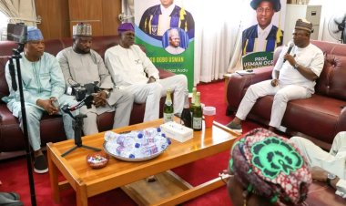PAAU VC, Professor Salisu Ogbo Usman Pledges to Remain a Good Ambassador of Kogi State Polytechnic as Former Principal Officers Pay Courtesy Visit