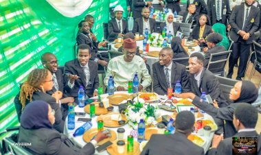 Vice-Chancellor Treats 100 ABU Students to Lunch, Urges Focus Beyond Certificates