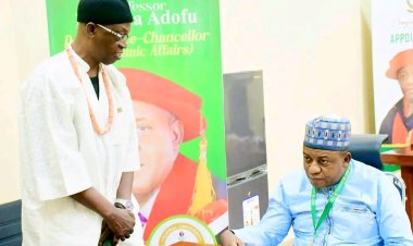 FULafia Vice-Chancellor Receives Graphic Designers’ Association Ahead of National Conference
