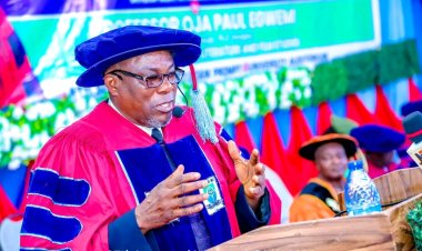 Prof. Oja Paul Egwemi Delivers 27th Inaugural Lecture of PAAU, Proposes Polycrisis-Responsive Model to Bridge ‘Gown and Town’ Gap