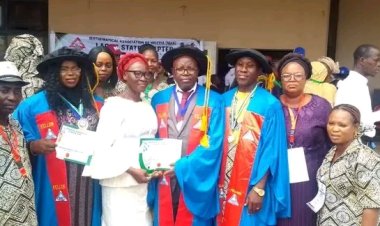 TASFUED Professor Conferred with Fellow of Mathematical Association of Nigeria