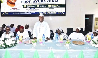 ABU Educational Foundations and Curriculum Department Honours Prof. Ayuba Guga at Valedictory Send-Forth