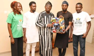 VC Welcomes ACFBI, Commends Initiative to Support FUNAAB Students