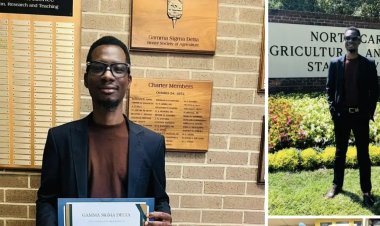 High-Flying Graduates of FUNAAB: Ex-FUNAABite Wins Prestigious Gamma Sigma Delta Scholarship
