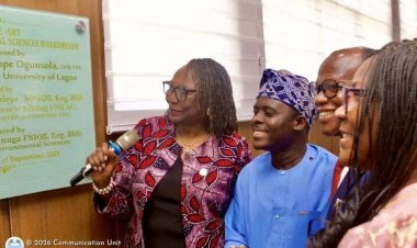 UNILAG Commissions Renovated Faculty of Environmental Sciences Boardroom