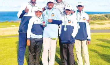 Toluwalashe Balogun Leads Nigerian Golfers at World Schools Games in Scotland