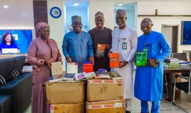 FUL VC Commends University of Bath, Adebiyi for Book Donation, Calls for Wider Partnerships