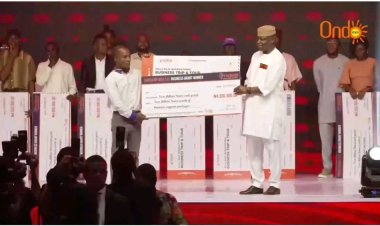 NOUN Student Clinches N4m Grant, International Trip at Ondo Entrepreneurship Summit