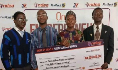 FUTA Medical Student Wins ₦4 Million Ondo State Grant, International Business Tour
