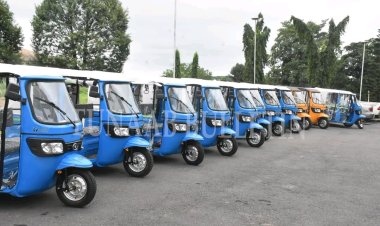FUNAAB Commissions 12 Electric Tricycles to Boost Green Mobility and Job Creation