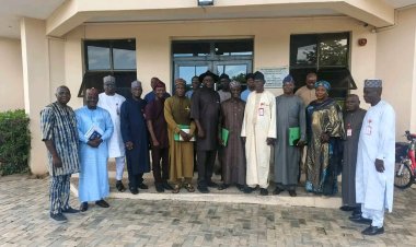 ADSU VC Receives NMCN Team for Verification of Proposed Bachelor of Nursing Science Programme