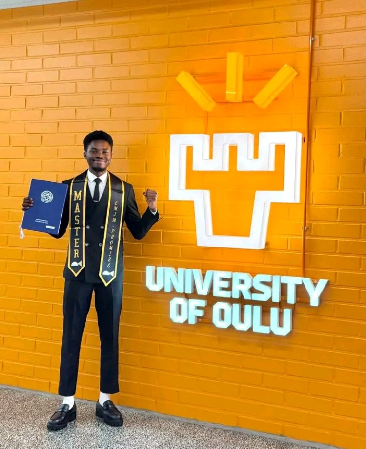 FUTA Alumnus Emmanuel Ayodeji Earns Multiple Master’s Degrees Through Erasmus Mundus Scholarship
