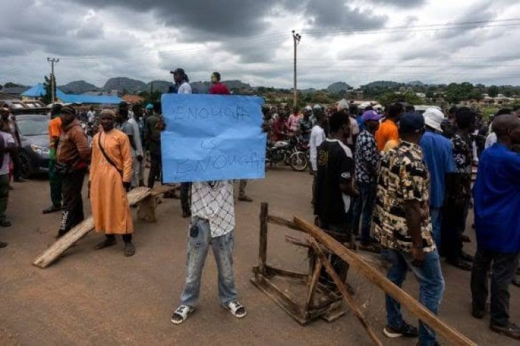 AAUA Students Storm Streets, Demand End to 68-Day ASUU Strike