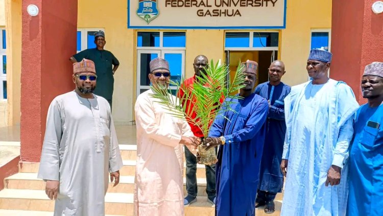 SSANU Redeems Pledge, Donates Date Palm Seedlings Worth ₦200,000 to Support FUGA Green Code