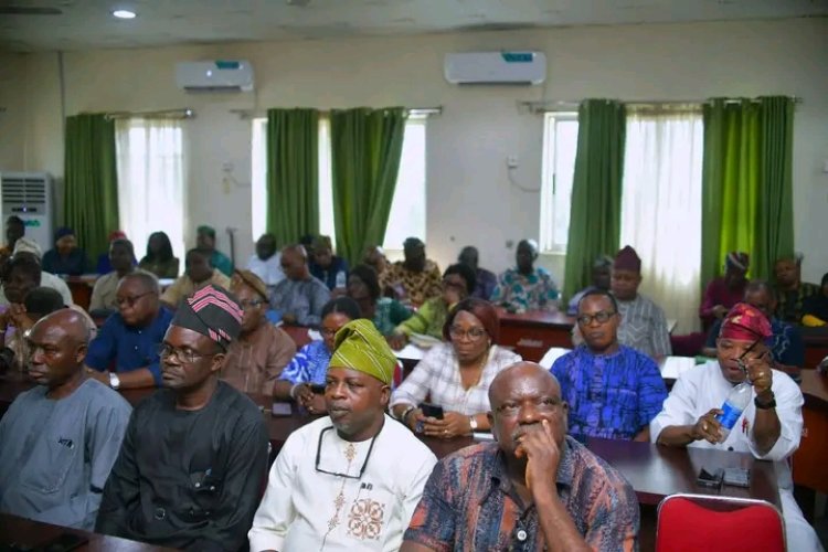 TASFUED VC Charges New Officers, HODs to Prioritise Service, Performance and Integrity
