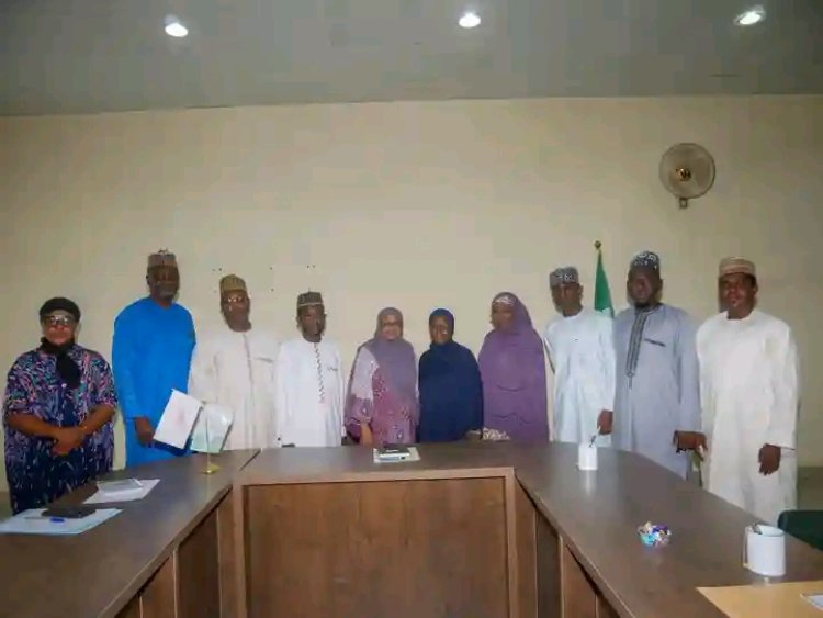 BUK Library and Information Science LOC Pays Courtesy Visit to Azman University Ahead of 1st National Conference