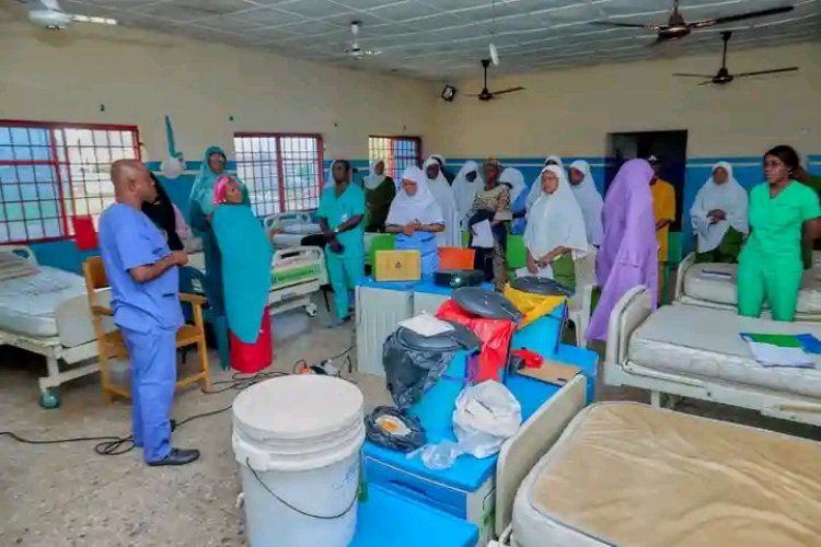 FUTH Lafia IPC Unit Trains Surgical Ward Attendants on Infection Prevention and Control