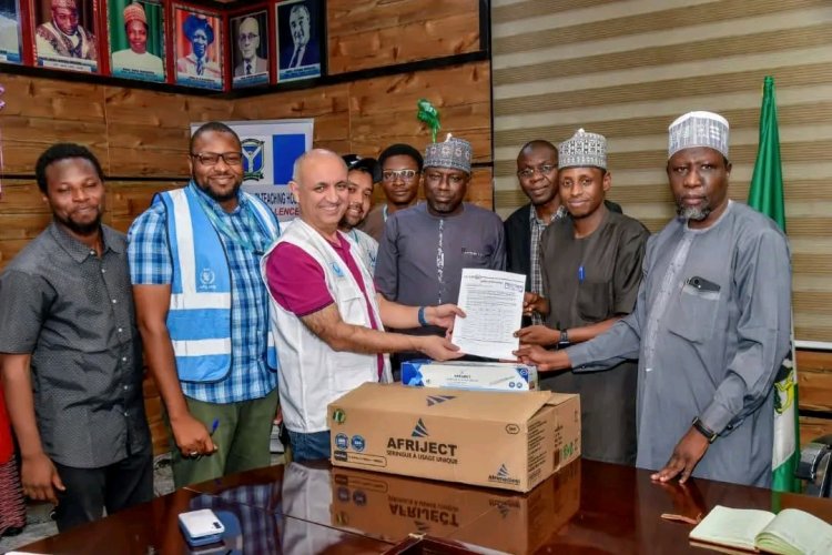 INTERSOS Donates Drugs Worth About Sixty Thousand Dollars to UMTH, Promises More Partnership to Boost Healthcare Delivery
