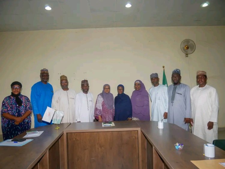 BUK Library and Information Science Conference Committee Pays Courtesy Visit to Azman University