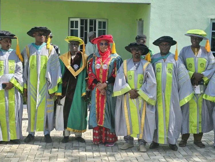 AUM Vice-Chancellor Attends 2nd and 3rd Combined Convocation of Al-Istiqama University, Sumaila