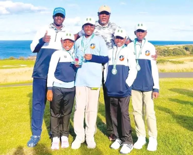 Toluwalashe Balogun Leads Nigerian Golfers at World Schools Games in Scotland