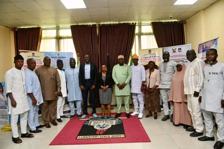 LASU Vice-Chancellor Holds Strategic Meeting with Staff Unions