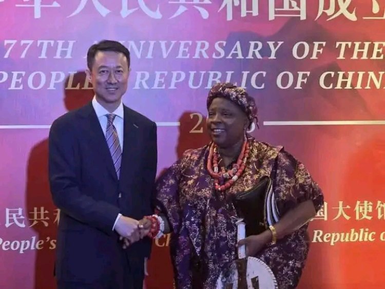 COOU VC Attends China’s 77th Anniversary, Secures $30,000 Equipment Support for University