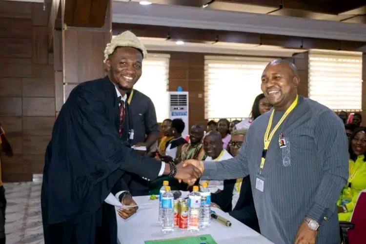 New OOPOLY SUG Executives Assume Office as Rector Calls for Better Student Leadership